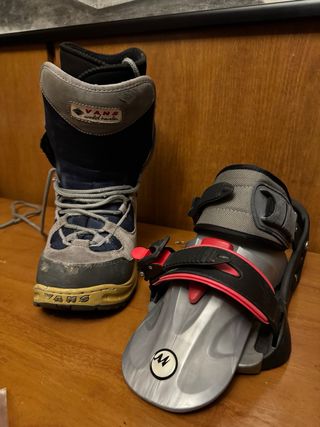 Fijaciones y Botas Snowboard