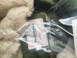 Chaqueta Wombat & Co. verde con forro beige