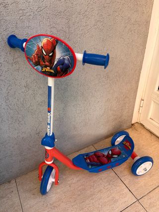Patinete 3 Ruedas Spiderman
