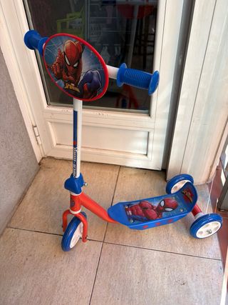 Patinete 3 Ruedas Spiderman