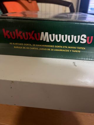 Juego de cartas KUKUXUMUSU Fournier