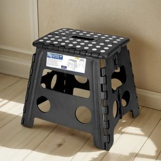 Taburete Plegable Negro