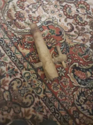 Canilla de barril de madera.