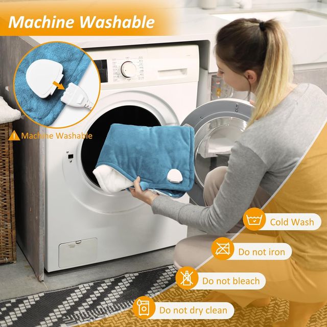 Almohadilla Térmica Cuello y Espalda Azul