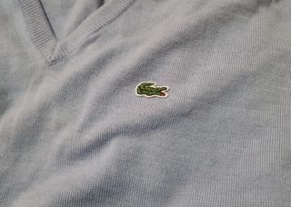 Jersey Lacoste Azul V-Neck