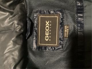 Chaqueta Geox de plumas azul mujer