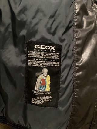 Chaqueta Geox de plumas azul mujer