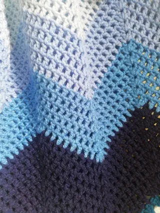 Bolso de ganchillo estilo granny