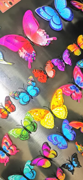 Imanes Mariposas Decorativas Nevera