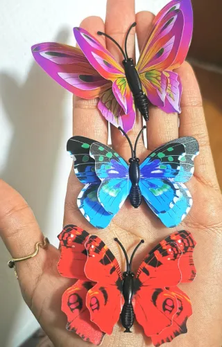 Imanes Mariposas Decorativas Nevera