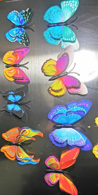 Imanes Mariposas Decorativas Nevera