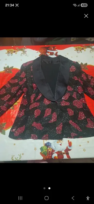 Chaqueta americana lentejuelas