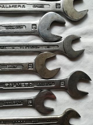 Juego 14 llaves fijas