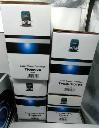 Scatolone pieno di Toner vari per Stampanti NUOVI