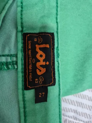 Pantalón Lois Verde Talla 27
