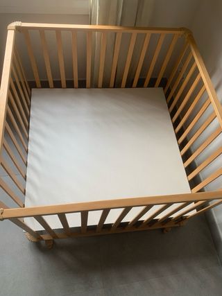 Parque infantil madera para bebés