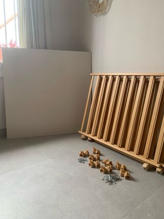 Parque infantil madera para bebés