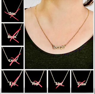 Cadena con colgante Escorpio/a estrenar