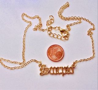 Cadena con colgante Escorpio/a estrenar