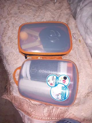 Juego de ping pong Artengo Rollnet