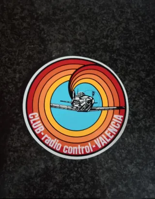 Antiguas Pegatinas Club Radio Control Valencia