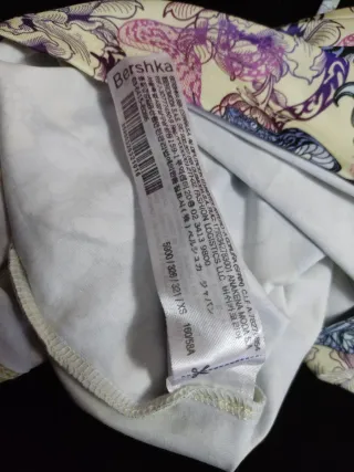 Falda corta elástica estampado dragones