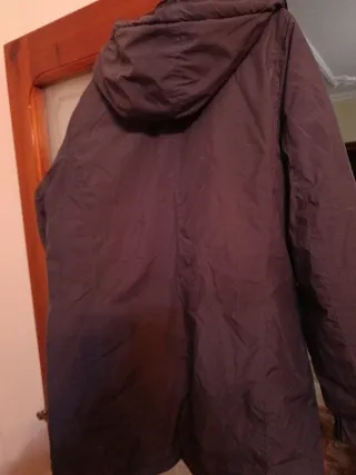 Parka Chaquetón REVERSIBLE Hombre Gris Azul