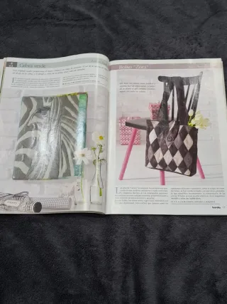 Revista Burda Patchwork Quilts y aplicaciones