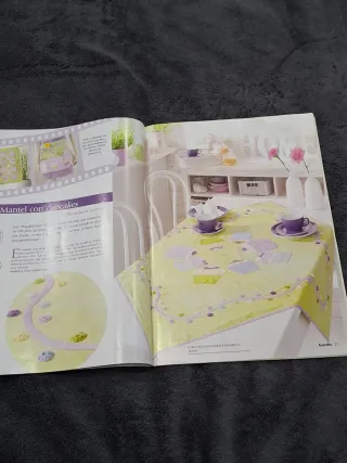 Revista Burda Patchwork Quilts y aplicaciones