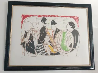 Serigrafía de Pedro Sobrado