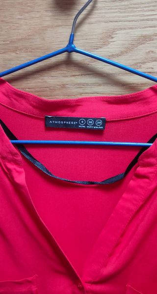 Camisa Atmosphere Roja Talla S
