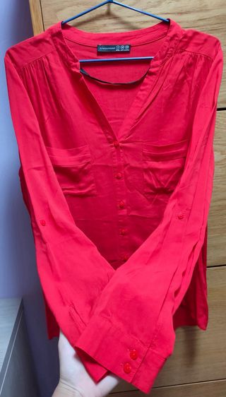 Camisa Atmosphere Roja Talla S