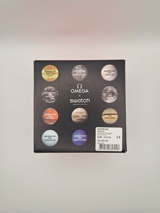 Omega x Swatch Mission to Mars SO33R100 Nuovo