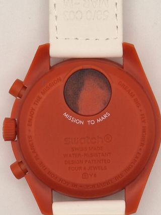 Omega x Swatch Mission to Mars SO33R100 Nuovo