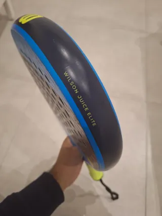 Pala Padel Wilson Juice Elite Azul