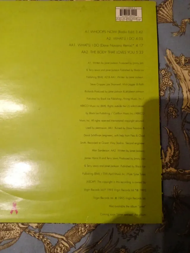 Vinilo Janet Jackson R&B/Soul