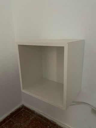 Cubo Estantería Ikea Blanco Eket
