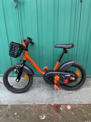 Bicicleta infantil naranja Btwin