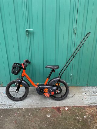 Bicicleta infantil naranja Btwin