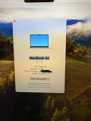 MacBook Air M2 16GB RAM 512GB SSD Gris