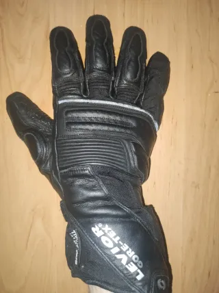 Guantes Moto Levior Gore-Tex Negro