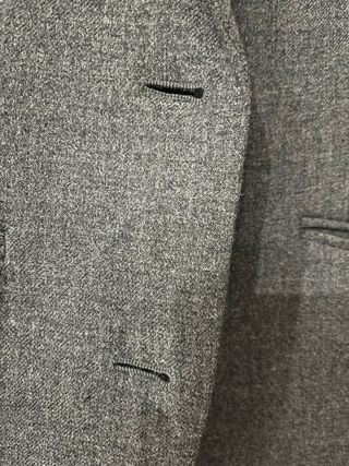 Chaqueta americana gris antracita UNIQLO Talla S