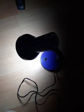 Flexo azul, base plástico, foco metal