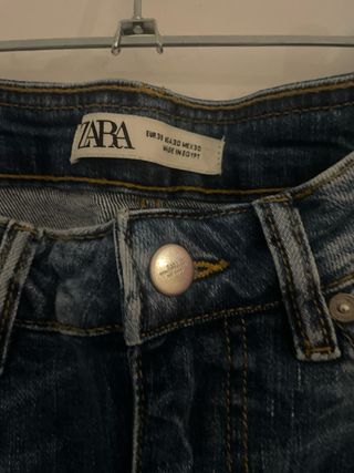 Pantalón vaquero Zara Talla 38 Hombre