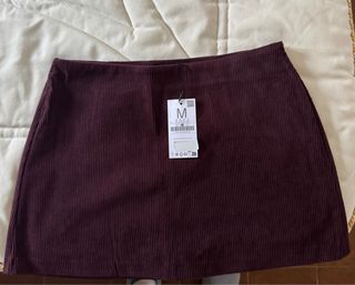 Falda pana granate talla M.