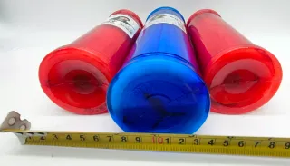 3 Lumini Candele Ceri Chiesa Cimitero NUOVI