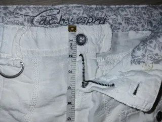 Falda Y2k Lino Blanca