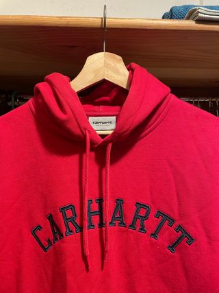 Sudadera Carhartt Roja con Logo