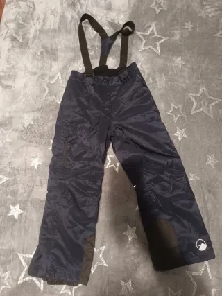 Pantalones de nieve con tirantes