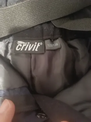 Pantalones de nieve con tirantes